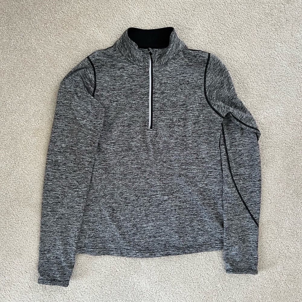 Workout top 3/4 zip